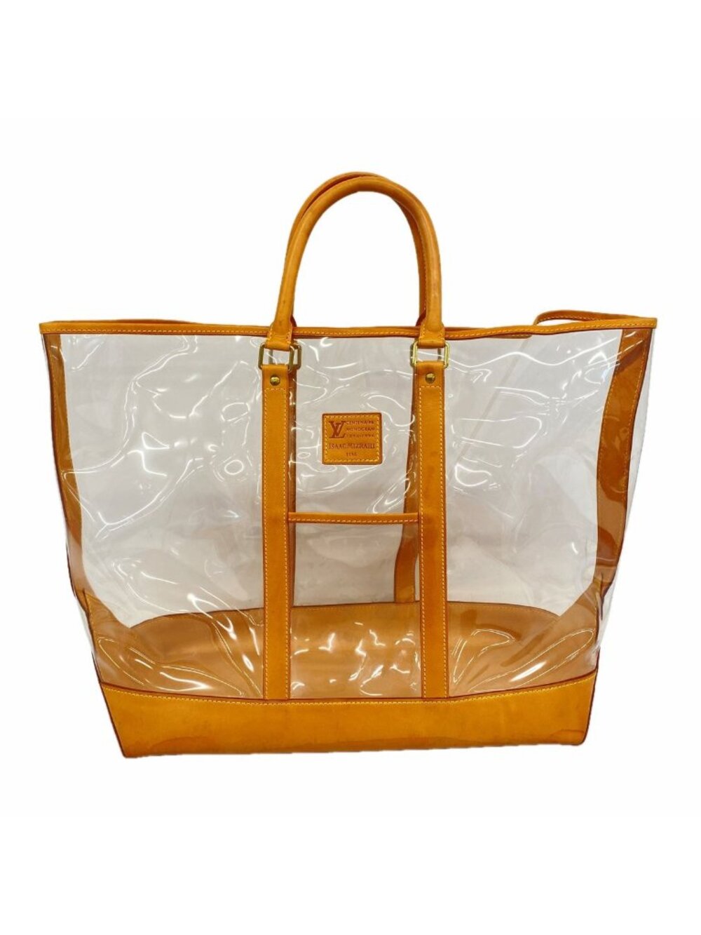 Louis Vuitton Tote Bag 100 Anniversary Collection Isaac Mizrahi Clear Brown
